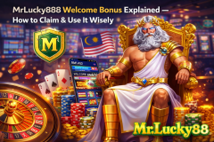 MrLucky888 Welcome Bonus Explained