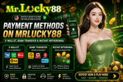 Payment Methods on MRLUCKY88 — E-Wallet, Bank Transfer &amp